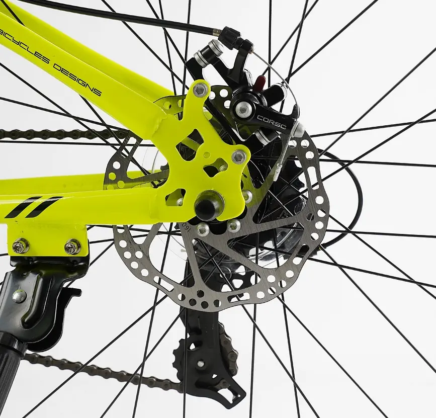 Велосипед спортивний 26" T-26430 Genesis Corso, стальна рама 13'', обладнання Saiguan, 21 швидкість, зібраний на 75% - фото 4