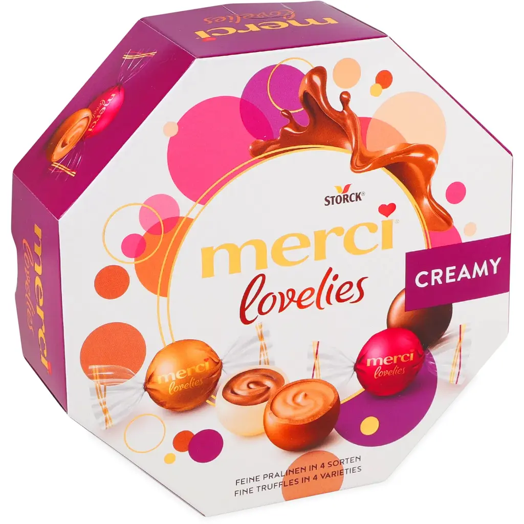 Цукерки Merci Lovelies Creamy 185 г - фото 1