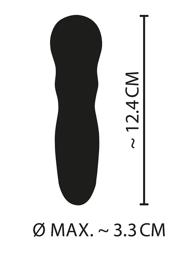 Мини вибратор Cuties Orion 12.4 см розовый - фото 12