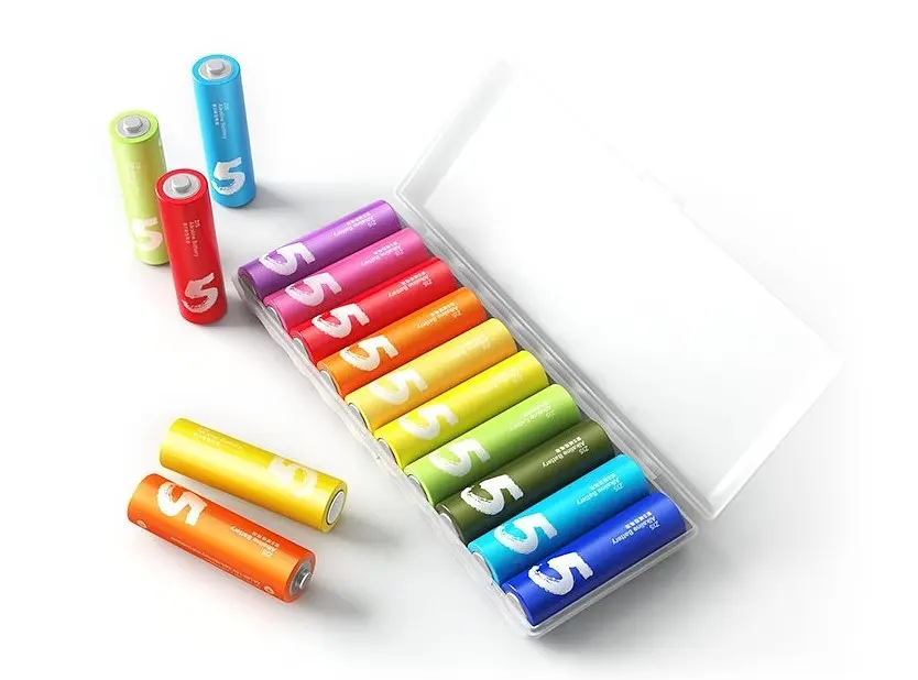 Батарейки ZMI Rainbow AA batteries 10 pcs AA501 - набір 10 штук - фото 2