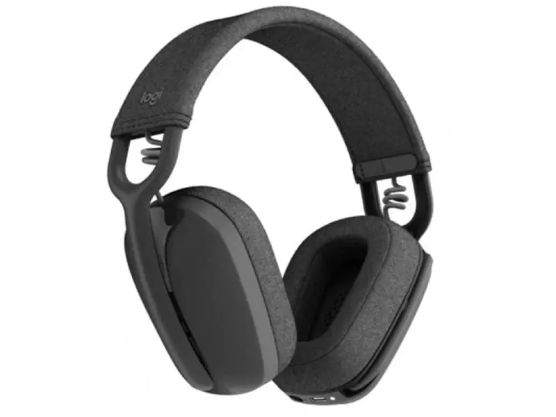 Навушники з мікрофоном Logitech Zone Vibe Wireless Teams version Graphite (981-001157) - фото 2