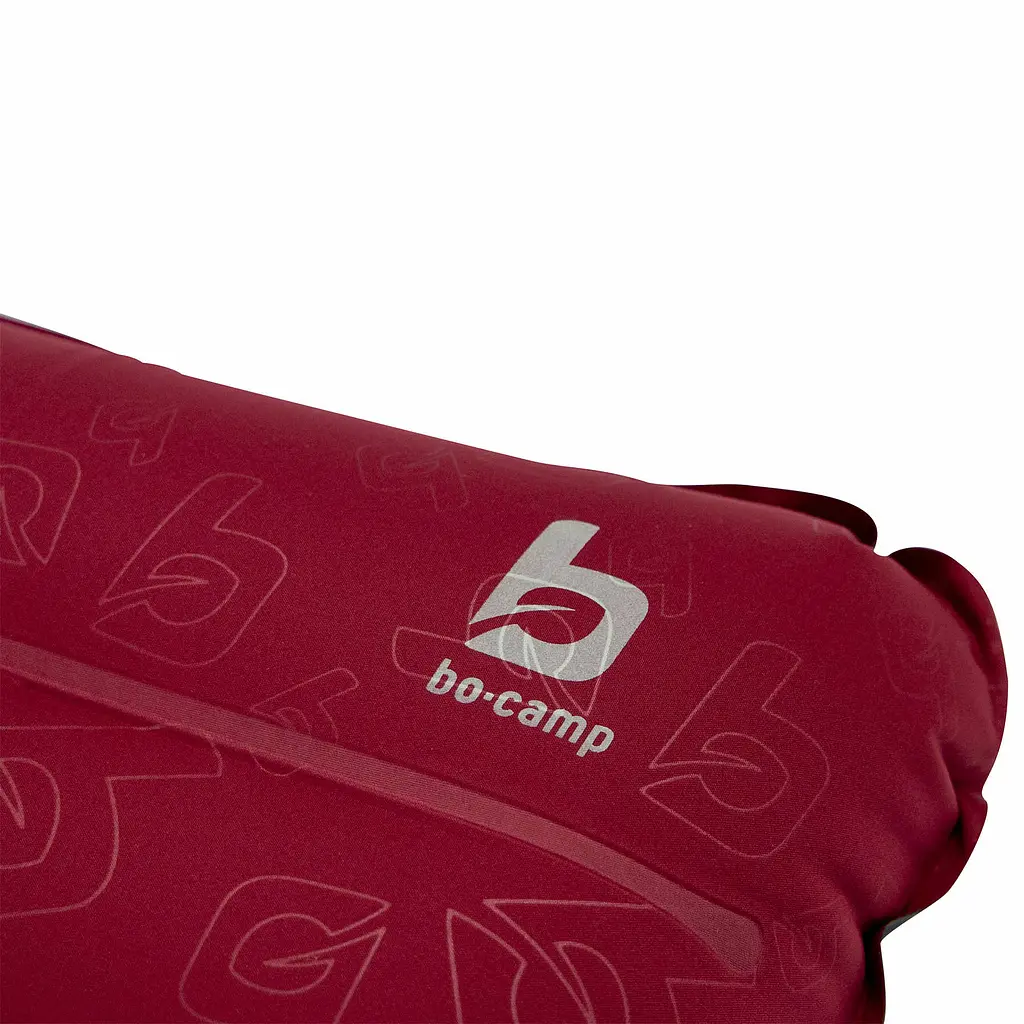Коврик надувной Bo-Camp Laticuda Ergonomic 14см - одноместный - 191x60 красный/серый (3107105) - фото 3