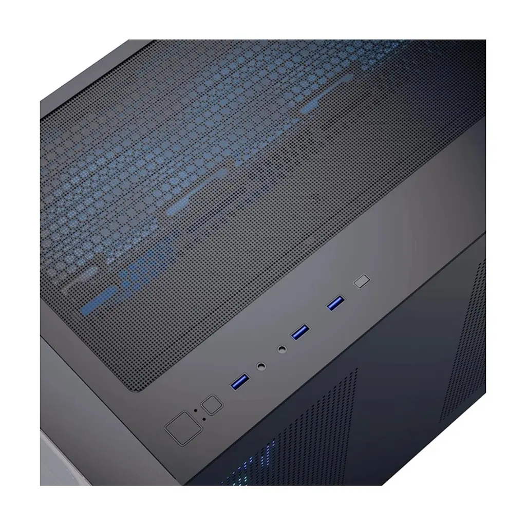 Корпус для ПК AeroCool P300C-G-BK-v1 Black (ACCS-PN02033.11) - фото 5