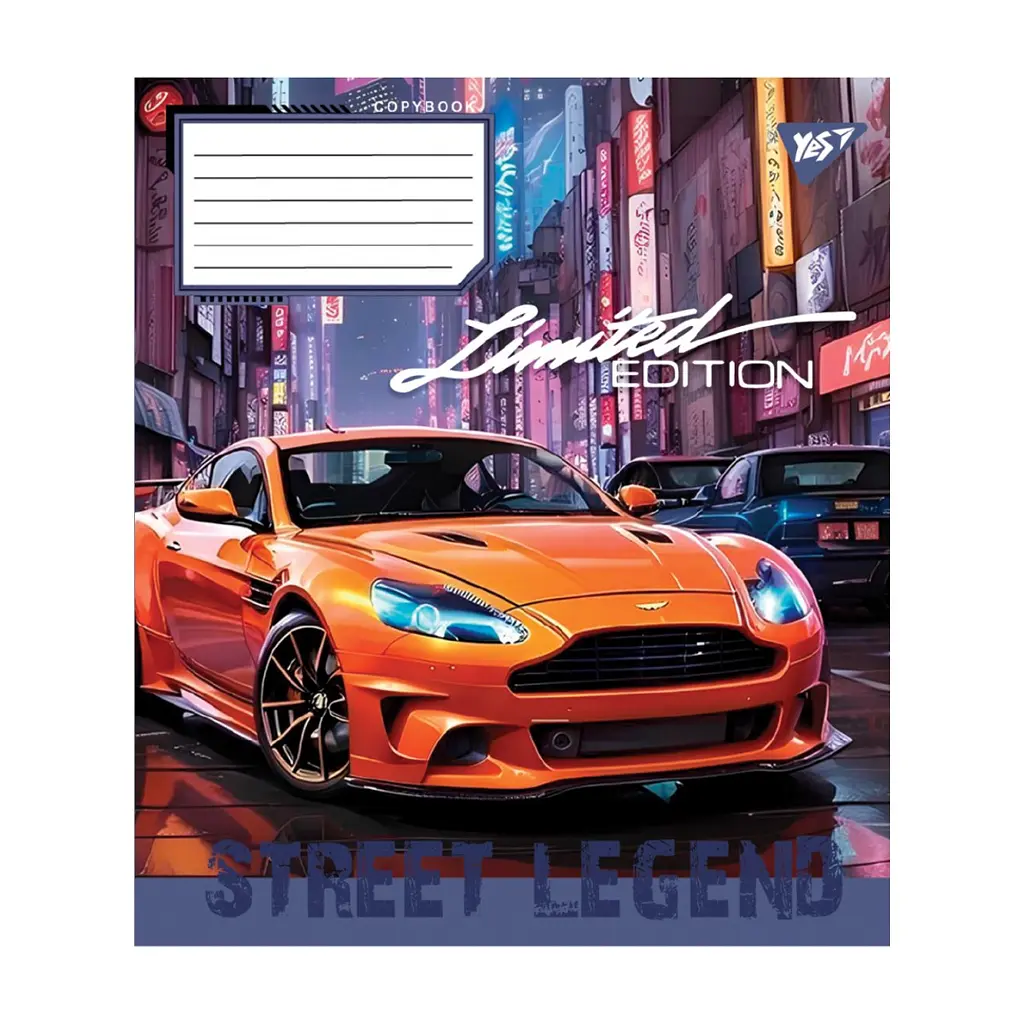 Зошит Yes Sreet legend А5 12 аркушів лінія (767903), в асортименті - фото 3