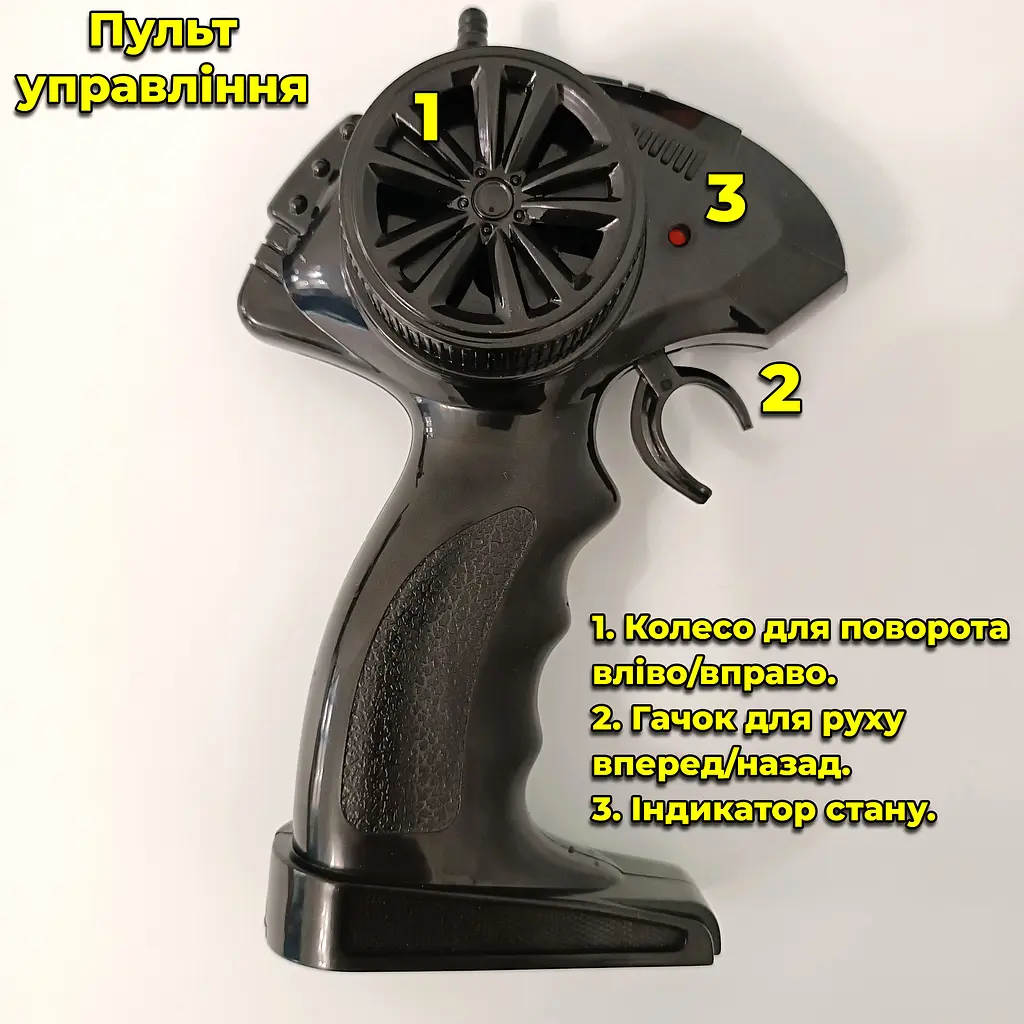 Машинка Багги с дистанционным управлением Victory 15+ км/ч Черная - фото 6