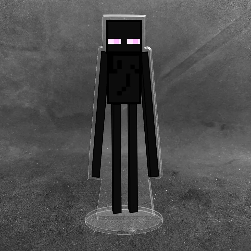 Акрилова колекційна фігурка Minecraft Майнкрафт Ендермен Мандрівник Краю - фото 2