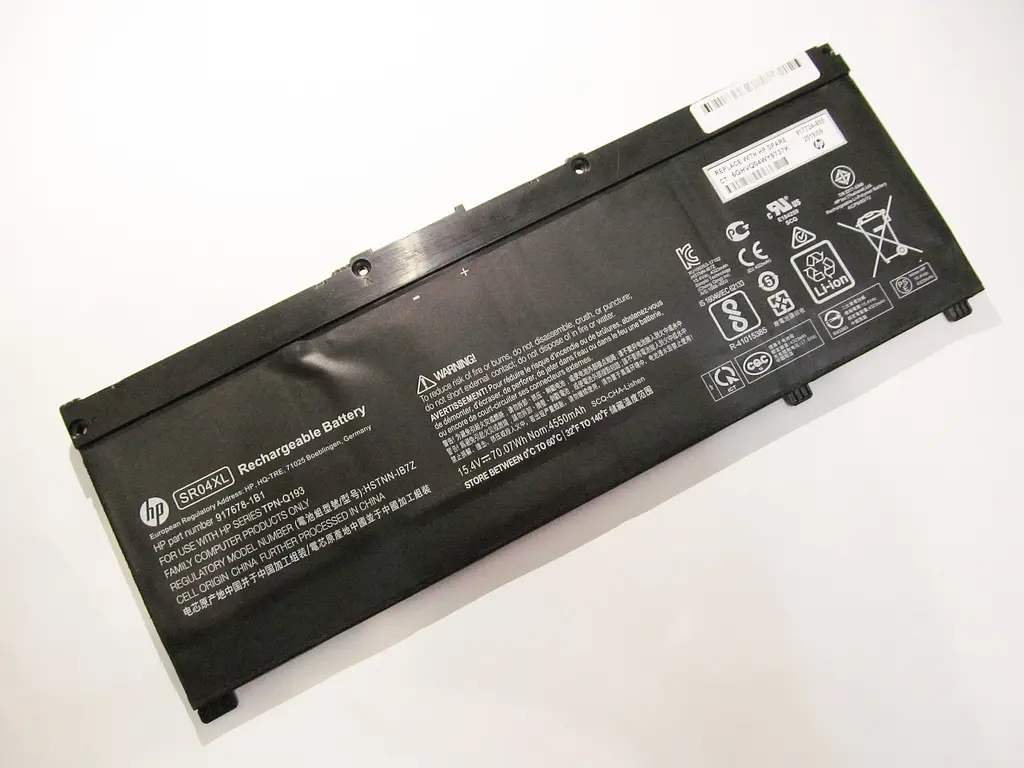 Акумулятор для ноутбука HP Pavilion 15-cb HSTNN-IB7Z, 4550 mAh (70.07Wh), 4cell, 15.4V, Li-ion, чорний - фото 2
