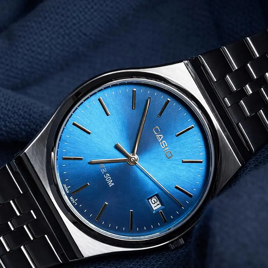 Чоловічий годинник Casio MTP-B145D-2A2 Сріблястий ( AT1141-0265 ) - фото 5