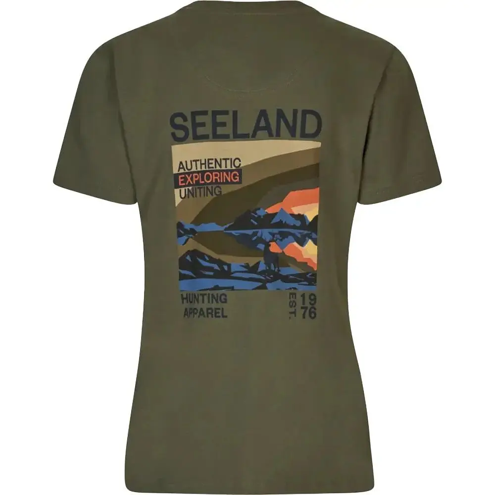 Футболка Seeland Leala T-shirt XS зелена - фото 2