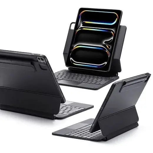 Чохол-клавіатура ESR Rebound Magnetic Keyboard Case 360 ​​US Layout-Black для iPad Pro 13" (2024) (6B0230101) - фото 2