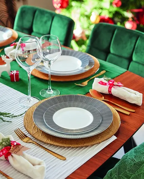 Тарілка супова Luminarc Astre Black, 22 см (6543045) - фото 4