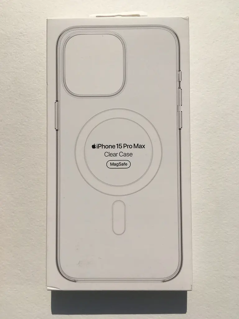 Оригінальний прозорий чохол для iPhone 15 Pro Max Apple Clear Case with MagSafe (MT233ZM/A) протиударний - фото 2