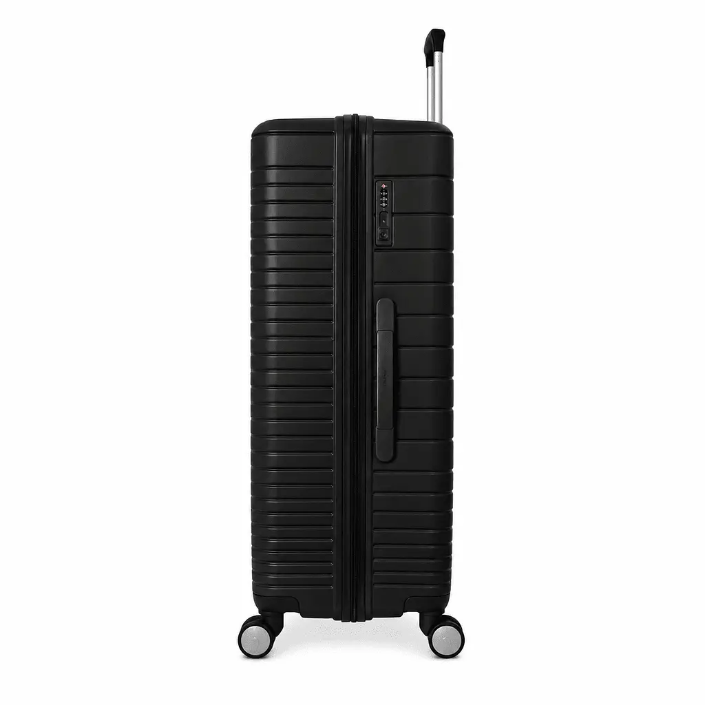 Валіза з поліпропілену Snowball 33703 велика 101л чорна (33703-L-Black) - фото 3