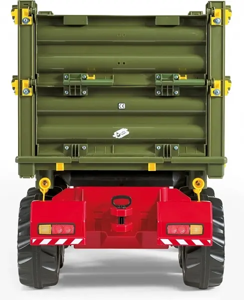 Прицеп на 6 колесах Rolly Toys rollyMulti Trailer, зеленый (125012) - фото 3
