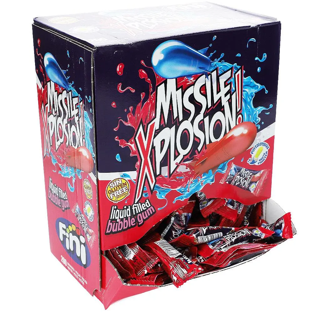 Жуйки Fini Missile Xplosion Bubble Gum 1 шт - фото 2