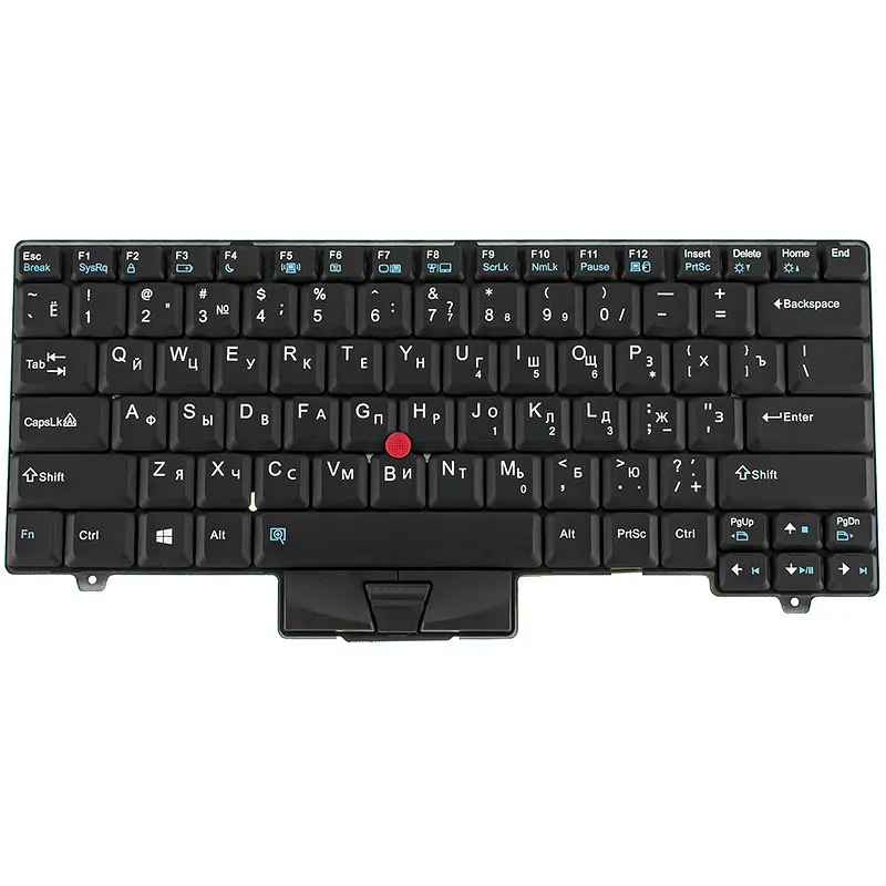 Клавіатура для ноутбука LENOVO (ThinkPad: L410, L510, SL410, SL510) rus, black - фото 2