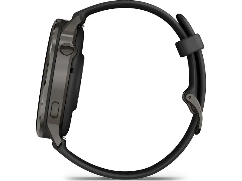 Смарт-годинник Garmin Venu 4 45 mm Slate with Black Silicone Band (010-03014-00) - фото 3