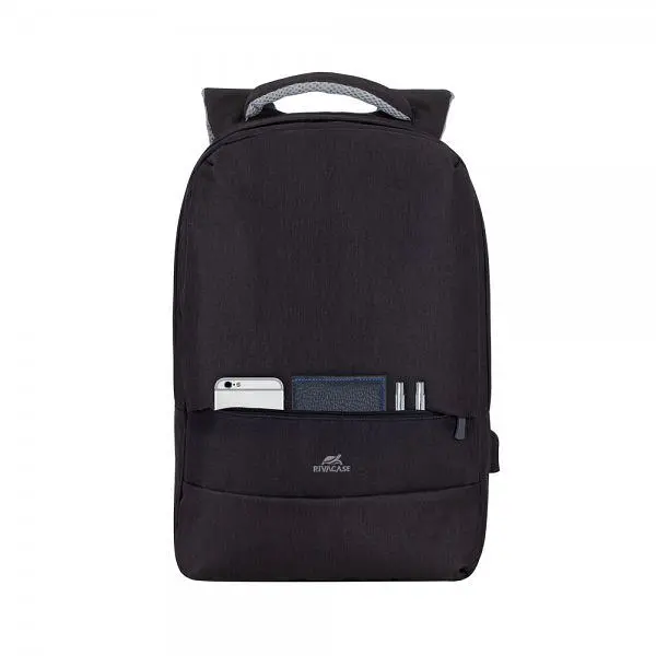 Рюкзак для ноутбука 15.6 дюйма RIVACASE 7562 Black - фото 6