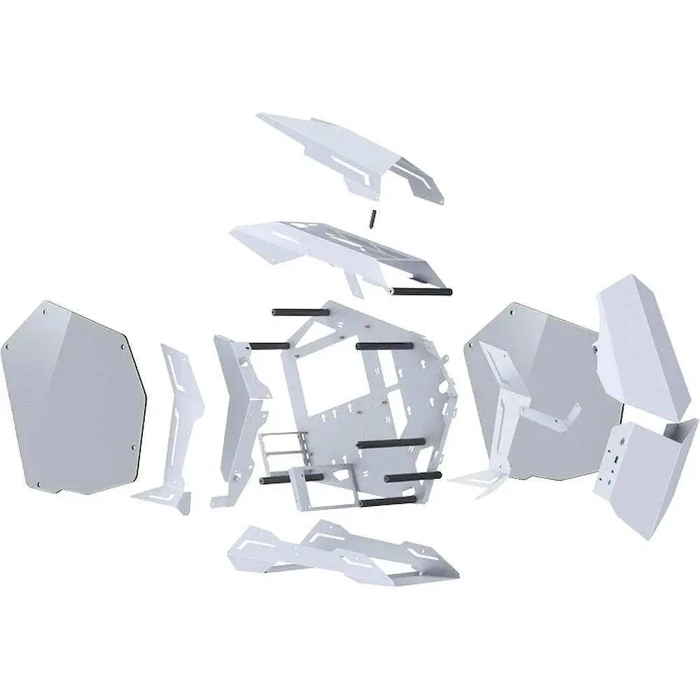 Корпус для ПК Jonsbo MOD-3 Mini White - фото 8