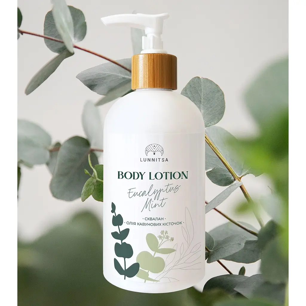 Лосьйон для тіла Eucalyptus & Mint Lunnitsa 350 мл - фото 2