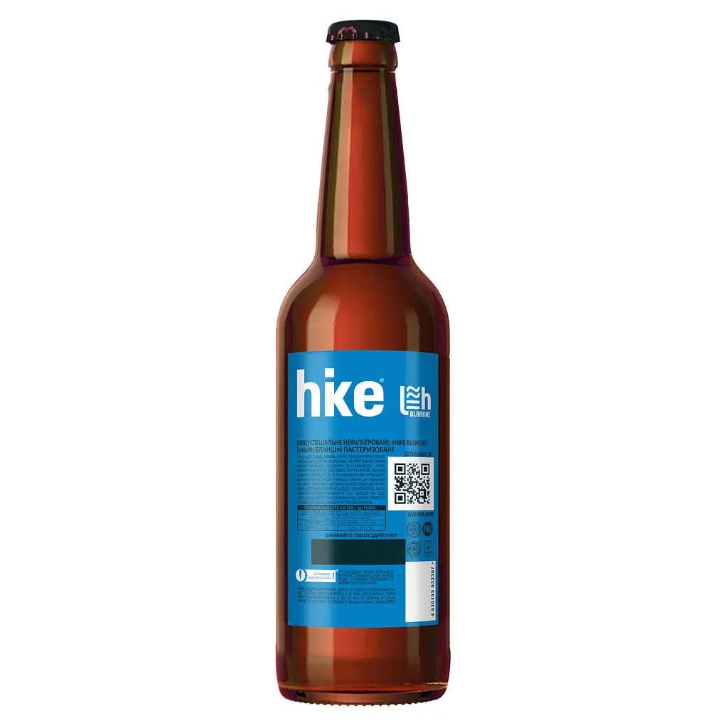 Пиво Hike Blanche світле 4.9% 0.5 л - фото 2