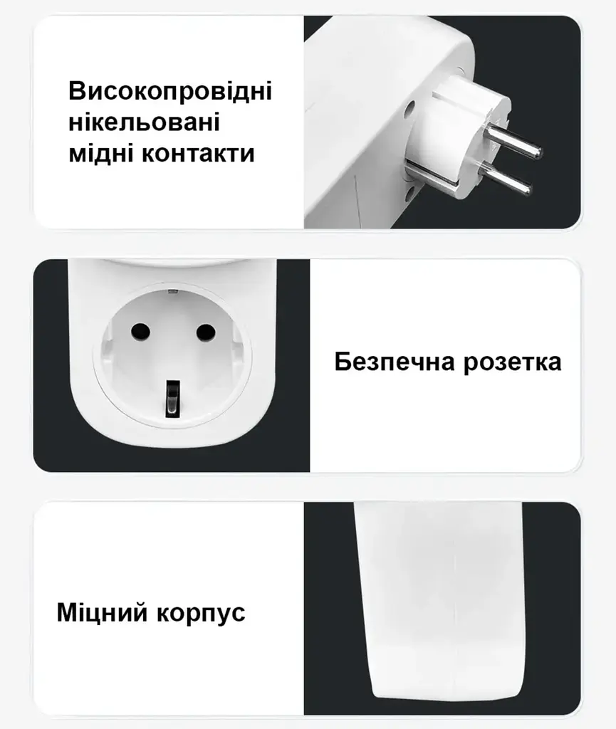 Цифрове реле контролю напруги та струму розеточне TOMZN TOSVA-16 EU Захист від стрибків напруги перевантаження (19606) - фото 5