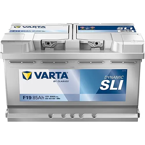 Акумулятор Varta Dynamic SLI 12В 85Аг 800А (EN) R+ (585400080) - фото 2