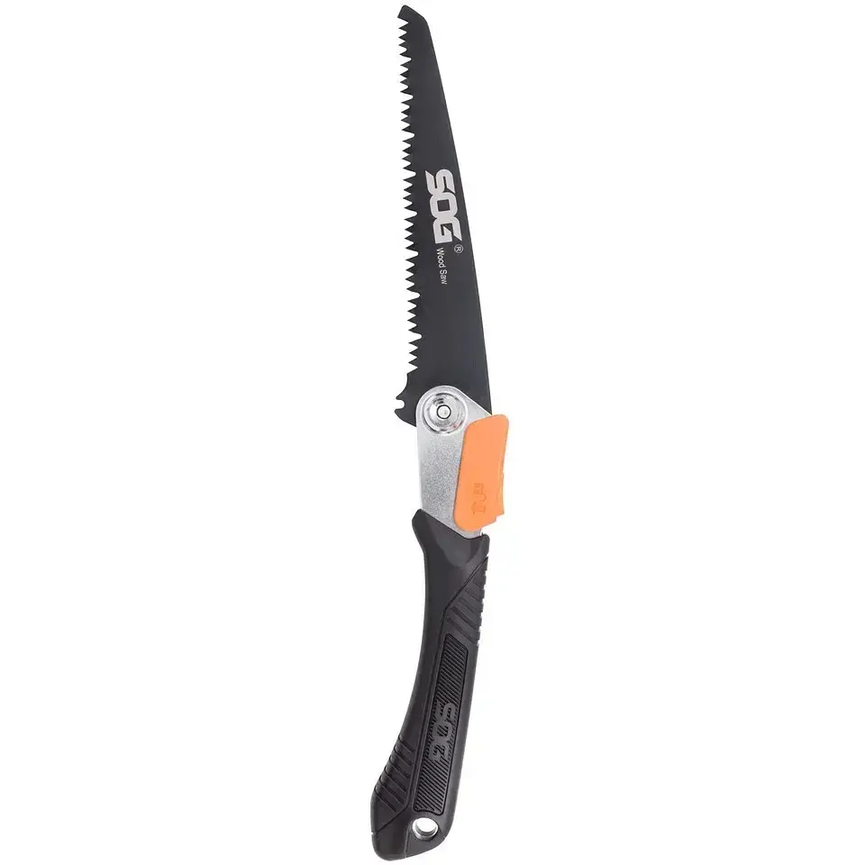 Пилка складная SOG Folding Wood&Bone Saw Черный - фото 4