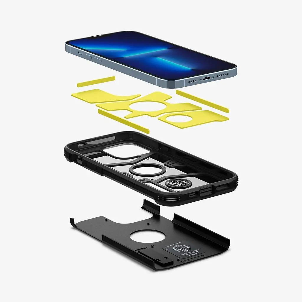 Чохол протиударний із підставкою Spigen Tough Armor для iPhone 13 Pro Max (6.7") Black - фото 8