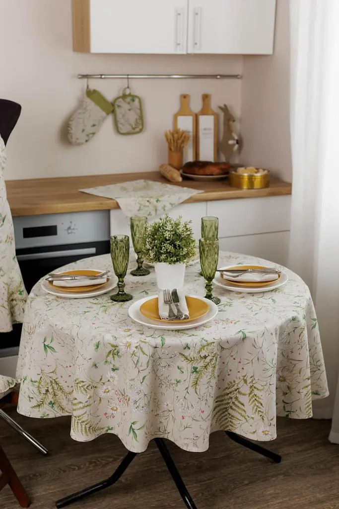 Скатертина на стіл Прованс Herbal 133х220 см (44806) - фото 6