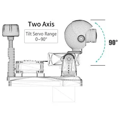Підвіс для дрона ATOMRC 3D printed Gimbal-Two axis (Gimbaltwo) - фото 3
