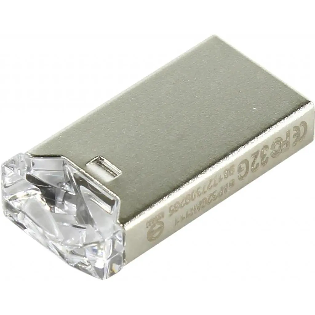 USB флеш накопичувач Apacer 64GB AH111 Crystal USB 2.0 (AP64GAH111CR-1) - фото 3
