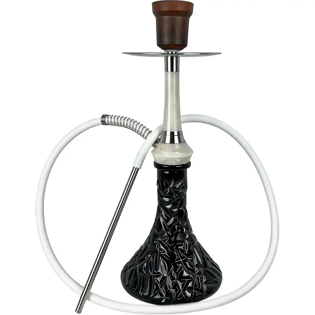 Кальян Optima Silver Shine Craft Crystal Black - фото 2