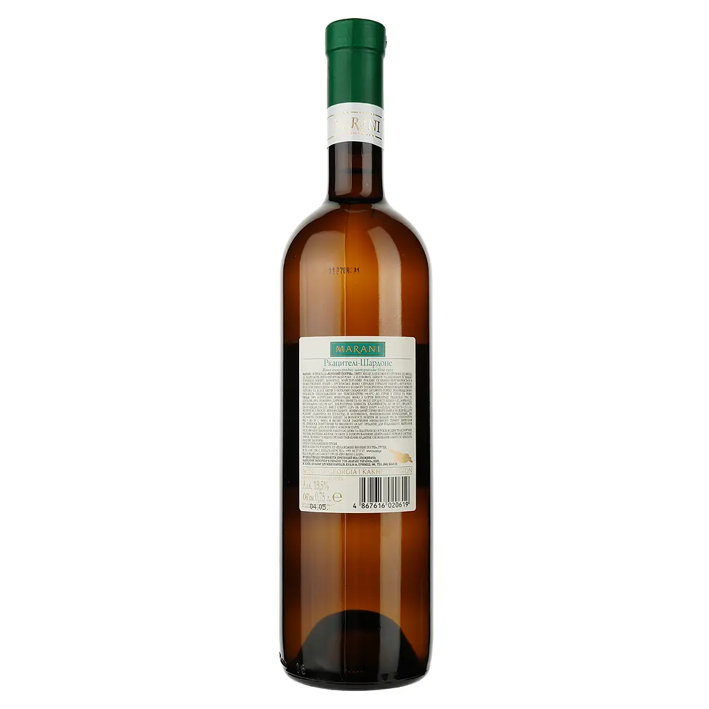 Вино Marani Ркацители - Шардоне, белое, сухое, 13%, 0,75 л (474700) - фото 2