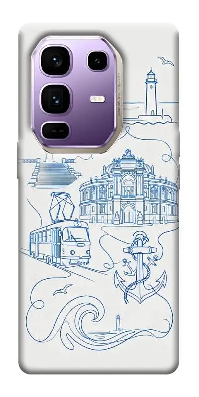 TPU чохол Demsky Southern pearl для Infinix Note 50 Pro+