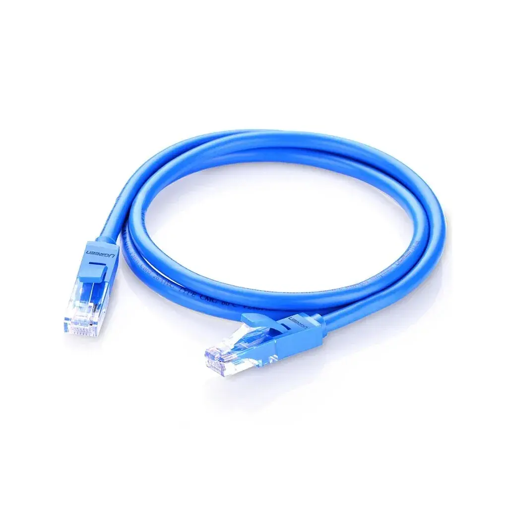 Патч-корд 2m U/UTP cat 6 RJ-45 blue Ugreen (11201) - фото 2
