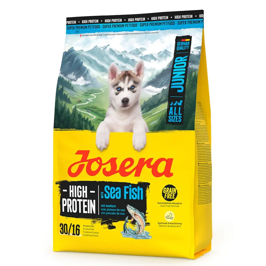 Сухий корм для собак Josera High Protein Junior з морською рибою для всіх порід 3 кг - фото 3