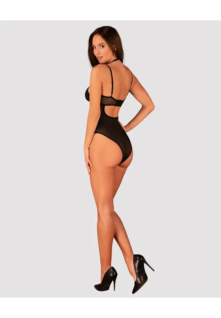 Боді Obsessive Selinne XS/S чорний - фото 4