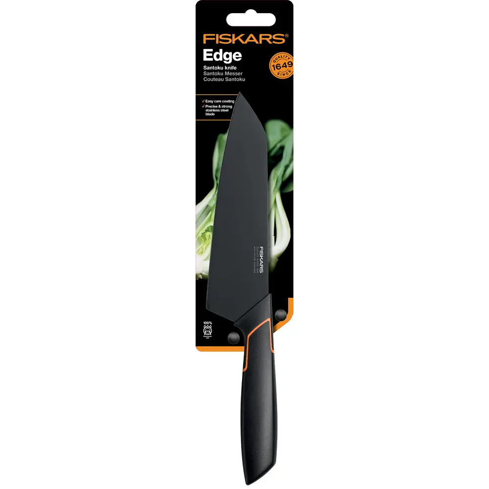 Ніж Santoku Fiskars EDGE 17 см (1003097) - фото 3