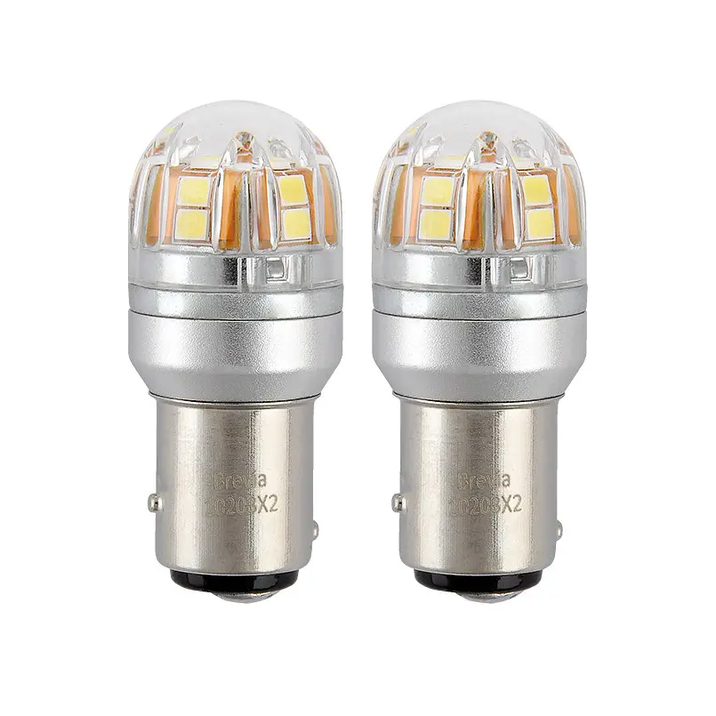 LED автолампа Brevia S-Power P21/5W 330 Lm 15x2835SMD 12/24V CANbus 2 шт. (10203X2) - фото 3