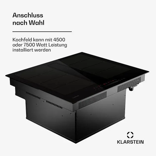 Індукційна плита з витяжкою Klarstein Chef-Fusion DownAir (10045556) - фото 6