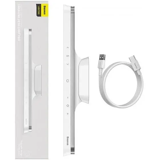 Світлодіодний світильник Baseus Magnetic Stepless Dimming PRO [DGXC-02] White [67868] - фото 3