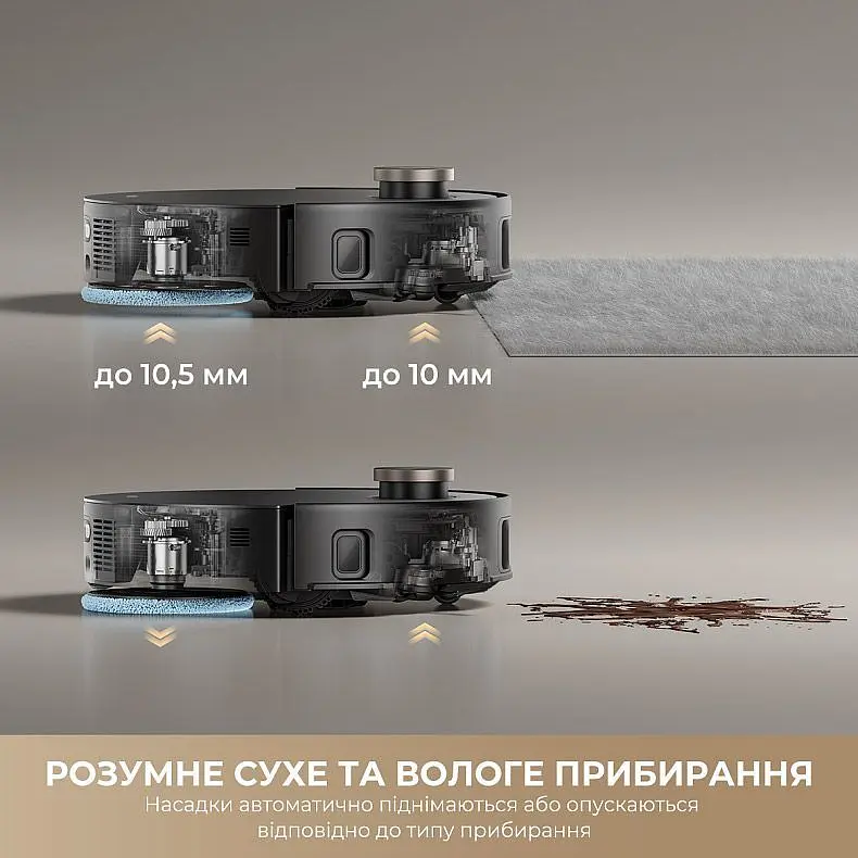 Робот-пилосос Mova MOBIUS 60 Black (RLV83LE) - фото 18