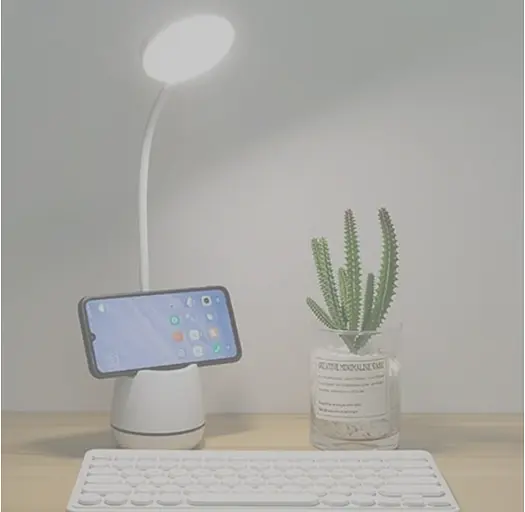 Гнучка настільна LED-лампа з підставкою для ручки та тримачем для телефону DIGAD 1933 - фото 4