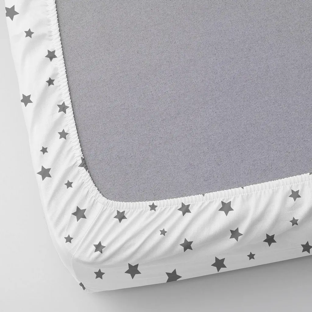 Набір простирадло на резинці 140х200 ROSE DOTS / GREY STARS COSAS (4822052087114) - фото 9
