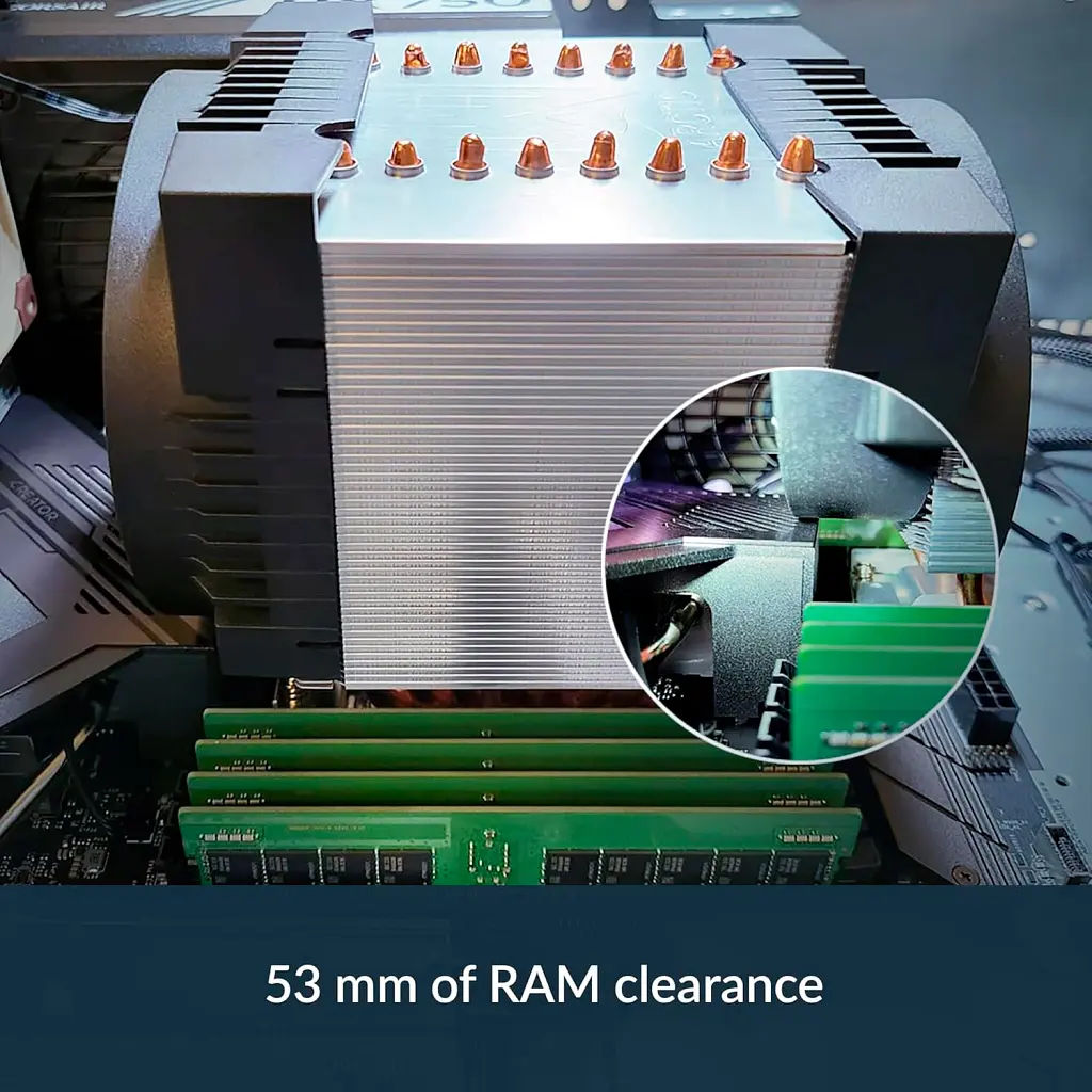 Кулер до процесора Arctic 4U-M Ampere (ACFRE00171A) - фото 11