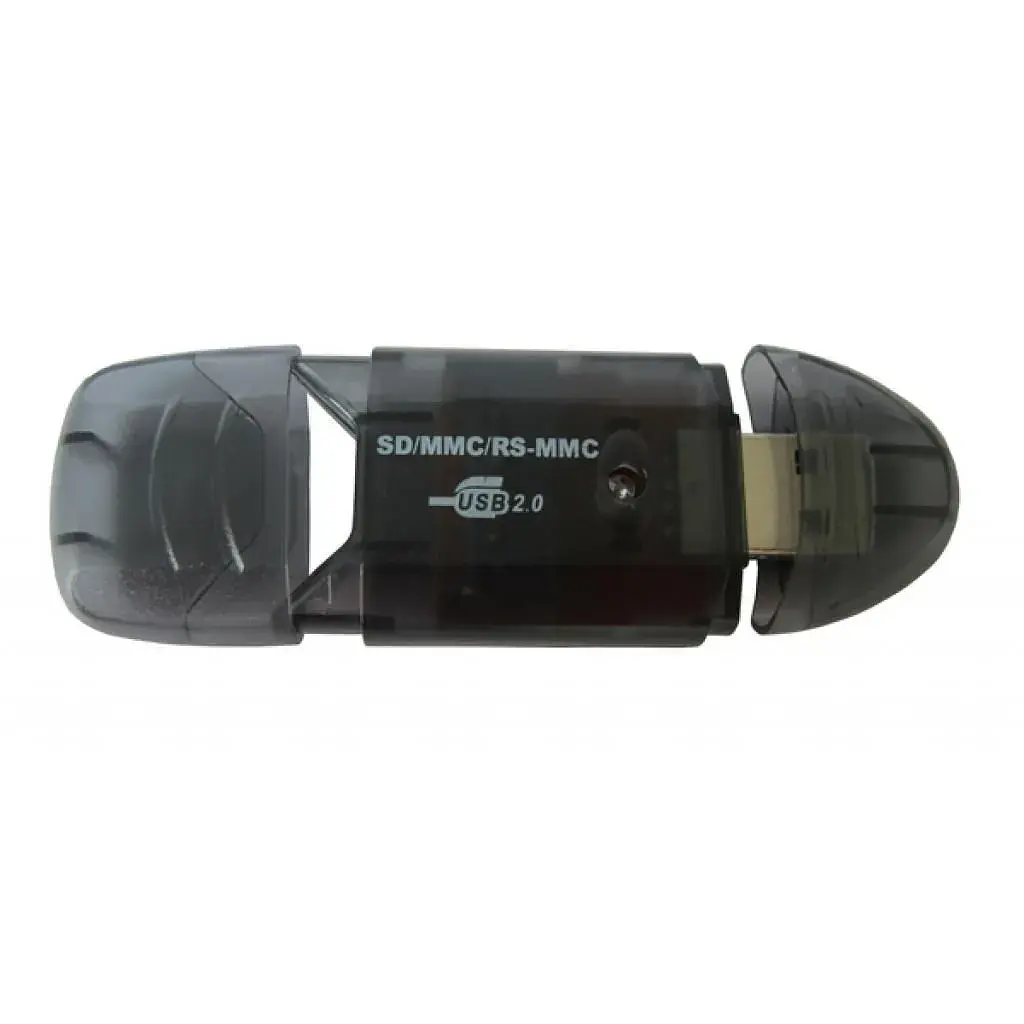 Зчитувач флеш-карт ST-Lab SD/ SDHC/ MMC /RS-MMC (U-371 black) - фото 2