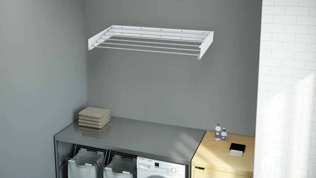 Сушарка для білизни настінна Colombo Ghost White (SP100W) - фото 5