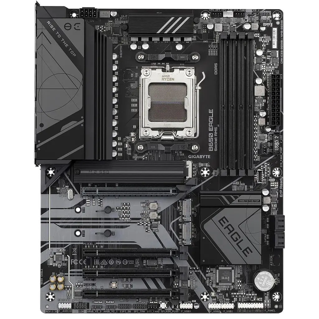 Материнська плата GIGABYTE B650 EAGLE (B650 EAGLE) (Socket AM5, AMD B650, ATX) Б/в