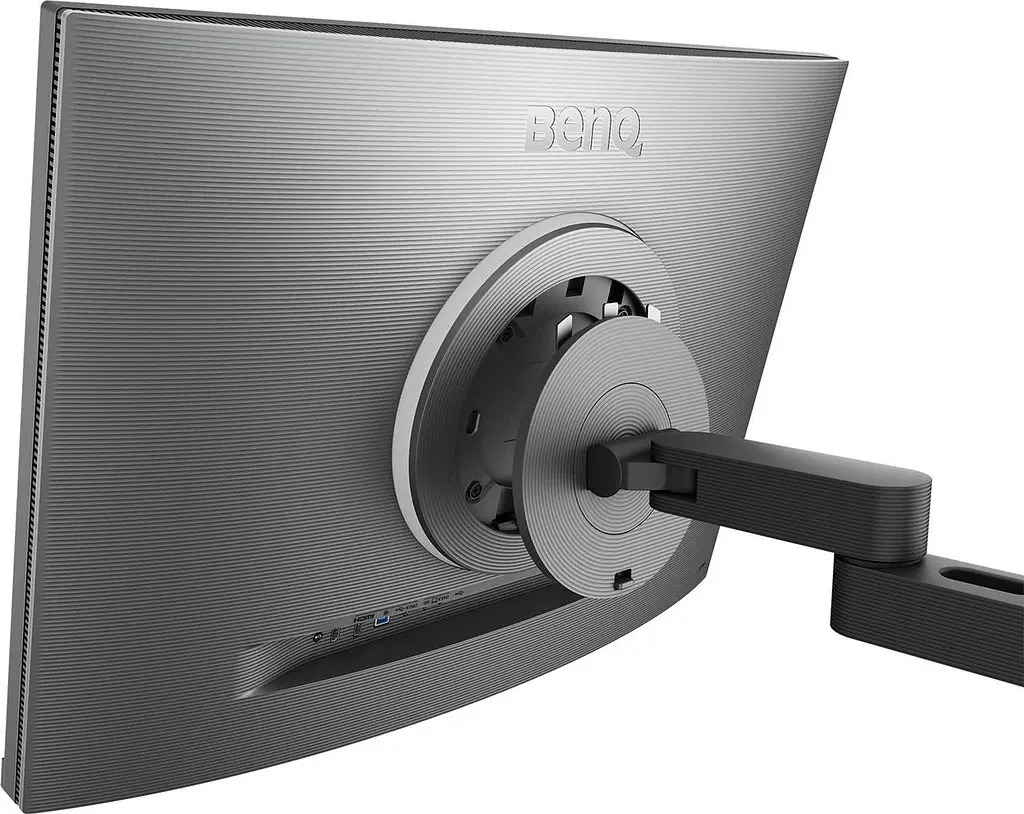 Монітор TFT 28.2 BenQ RD280UA, IPS, 3840x2560, 3:2, USB-C, HDMI, DP, HAS, ерго стійка, кільк., металік-сірий - фото 9